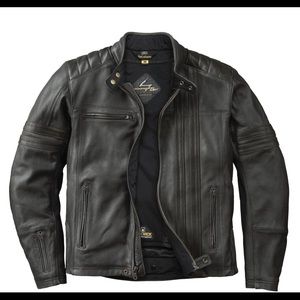 Get Stung Scorpion Leather Motorcycle Jacket